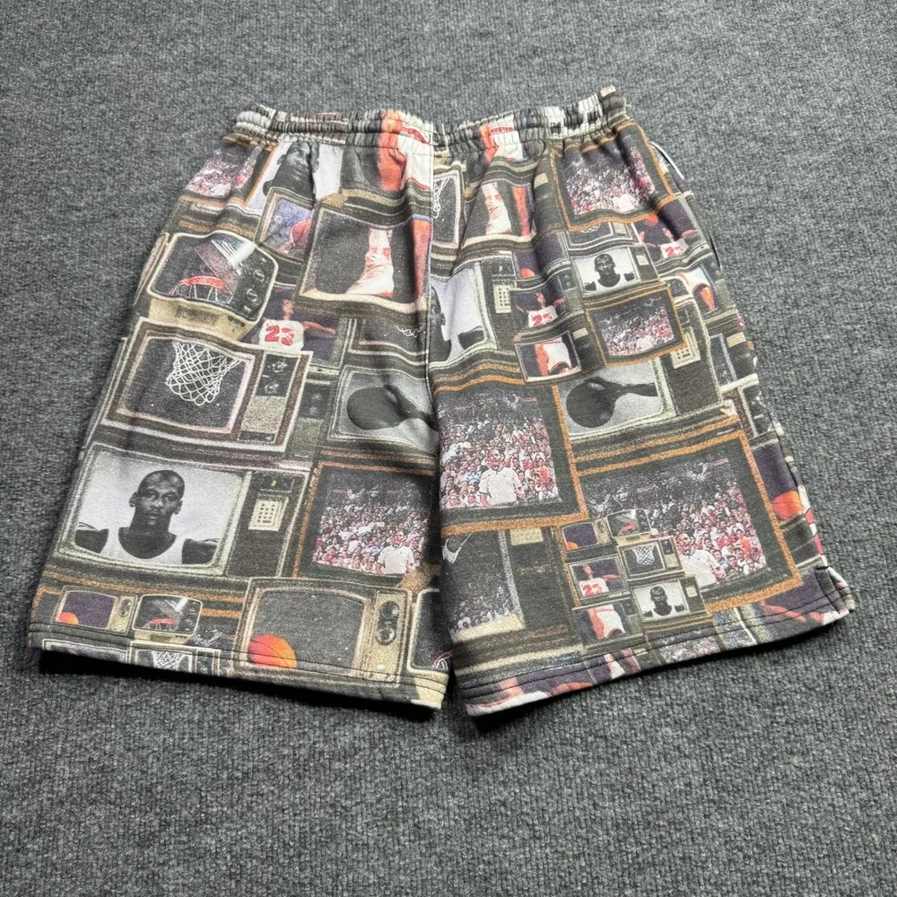 Michael Jordan Jordan Brand Shorts Kids XL Multi Color TV Graphic Print
